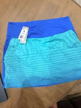 Adidas Golf Skirt | Size Medium | Blue Rush Gradient | NWT | Performance